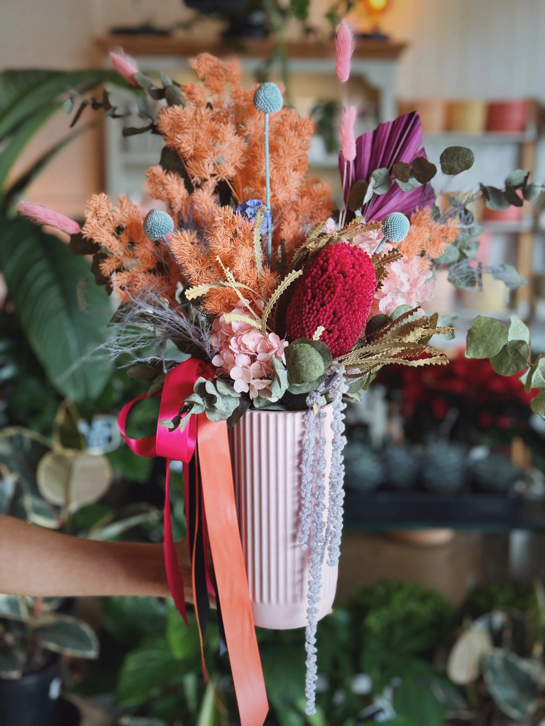 "Fruit Tingle" Dried Flower Arrangement