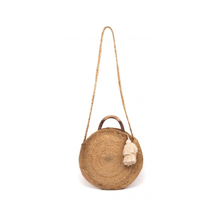 'Geena' Jute Round Bag