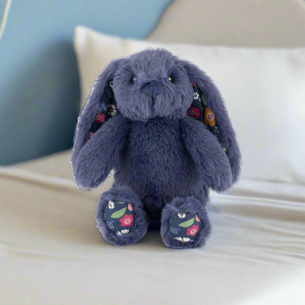 Littlefoot Bunny - Floral Sapphire
