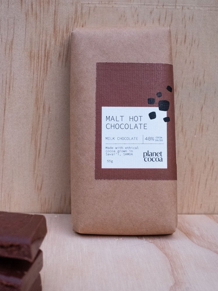 Malt Hot Chocolate | Oat Milk Chocolate 40%