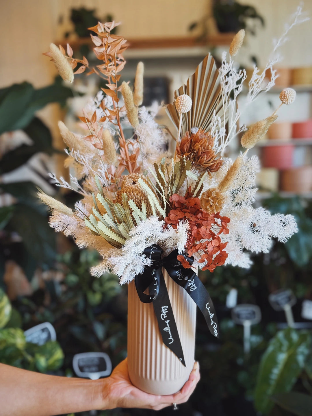 "La Bohemian" Dried Flower Arrangement
