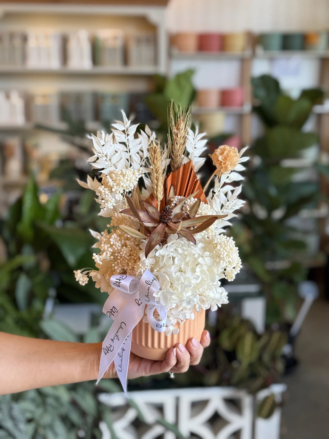 "So Cali" Dried Flower Arrangement