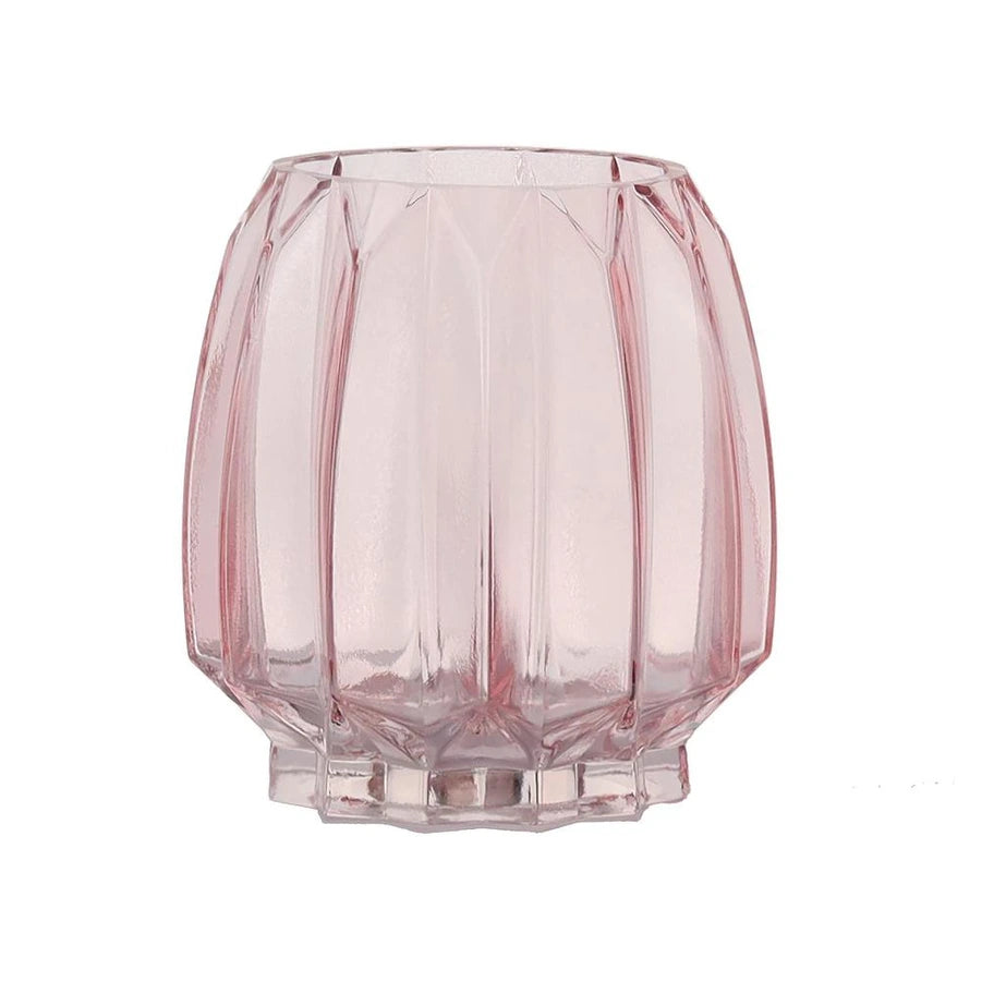 Vintage Glass Vase: Rosewater (Small)