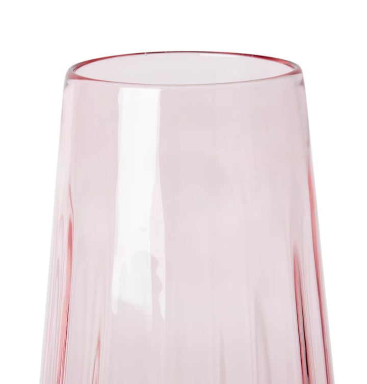 Demi Tall Vase - Soft Pink