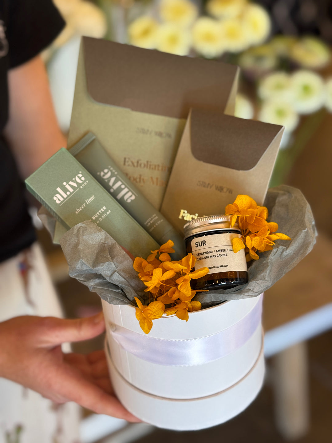 Green Body Hamper (Small)