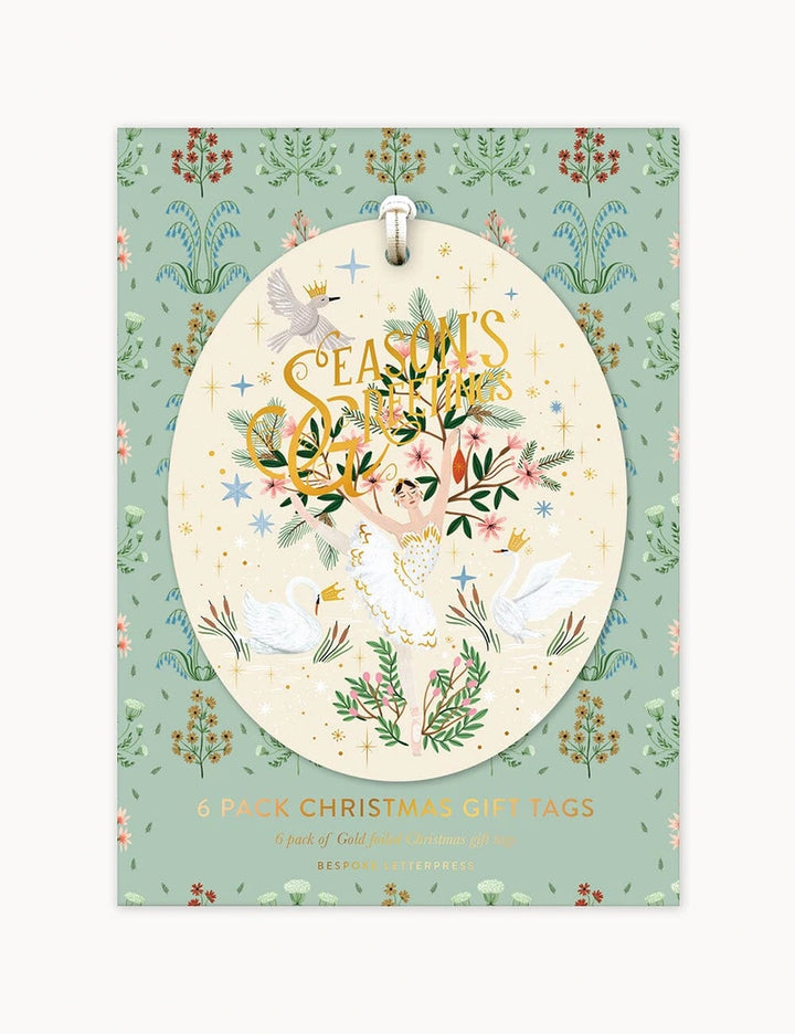 Christmas Tags 6pk | BESPOKE LETTERPRESS