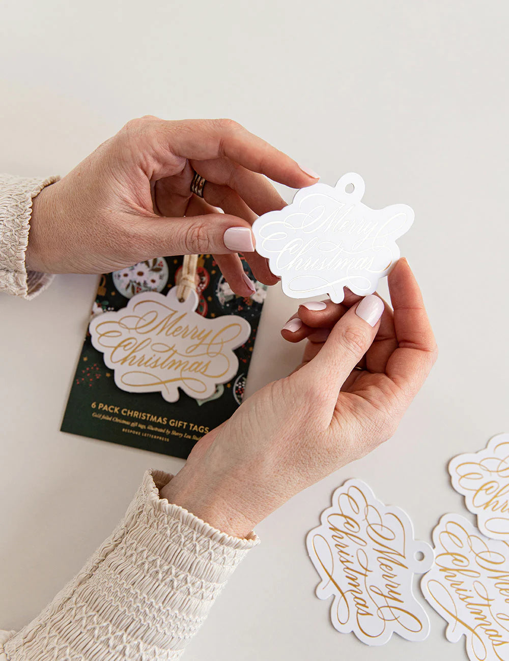 Christmas Tags 6pk | BESPOKE LETTERPRESS