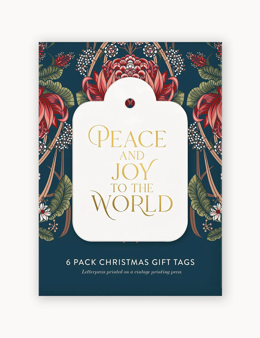Christmas Tags 6pk | BESPOKE LETTERPRESS