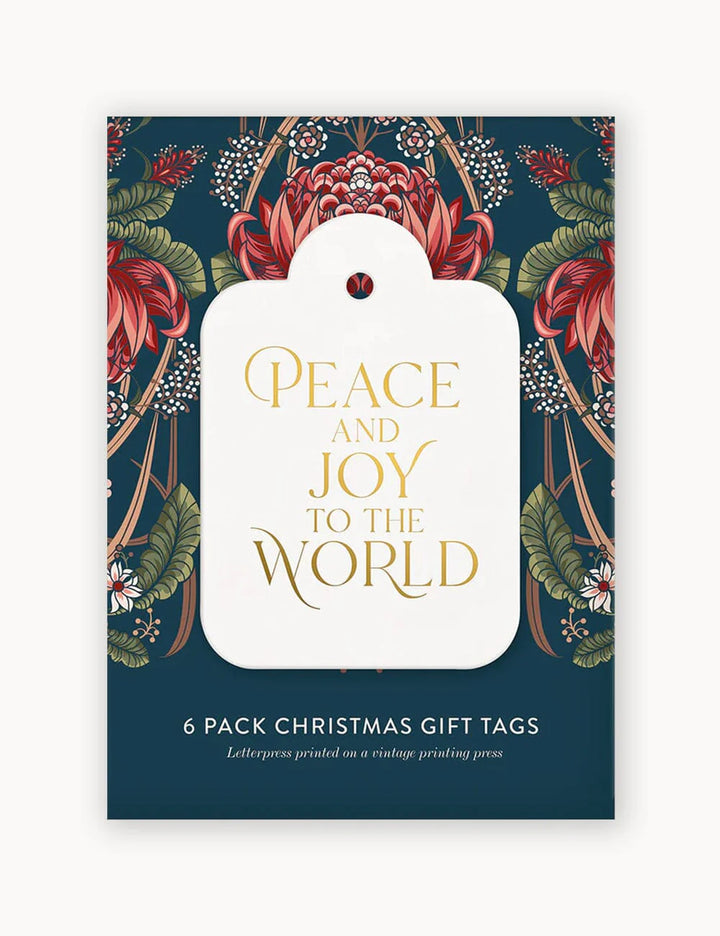 Christmas Tags 6pk | BESPOKE LETTERPRESS