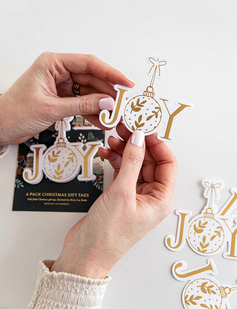 Christmas Tags 6pk | BESPOKE LETTERPRESS
