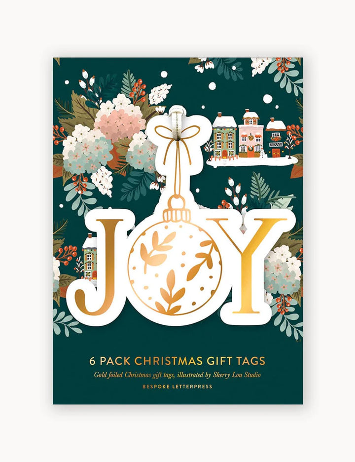 Christmas Tags 6pk | BESPOKE LETTERPRESS