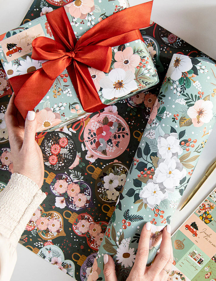 Bespoke Letterpress | Christmas Gift Wrap Sheets