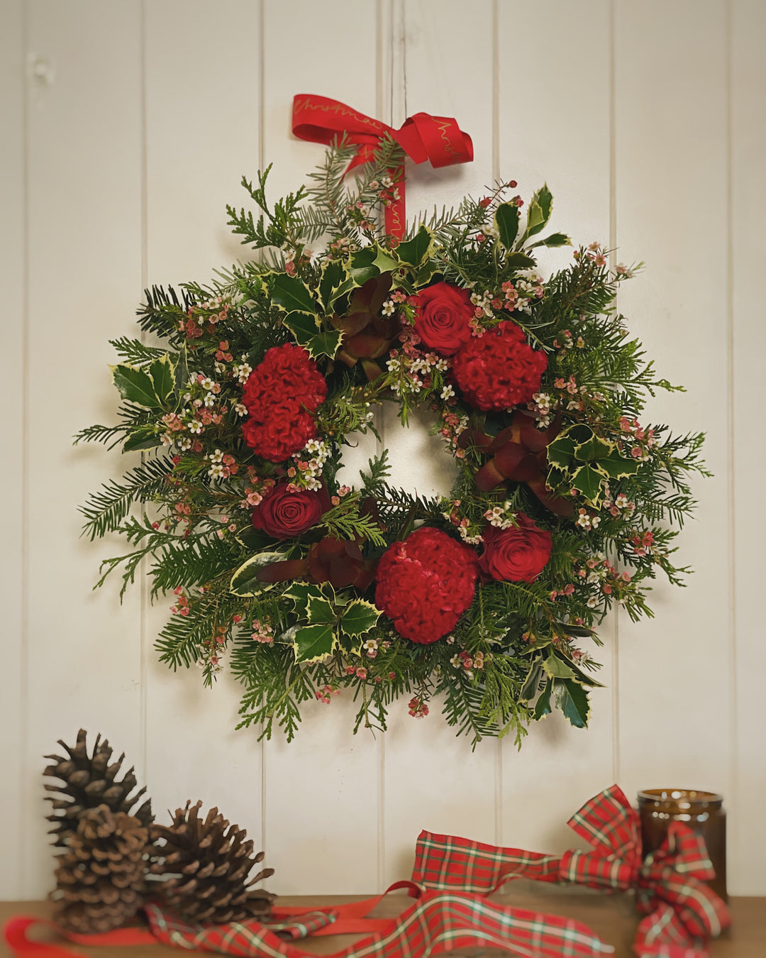 Fresh Christmas Wreath Workshop