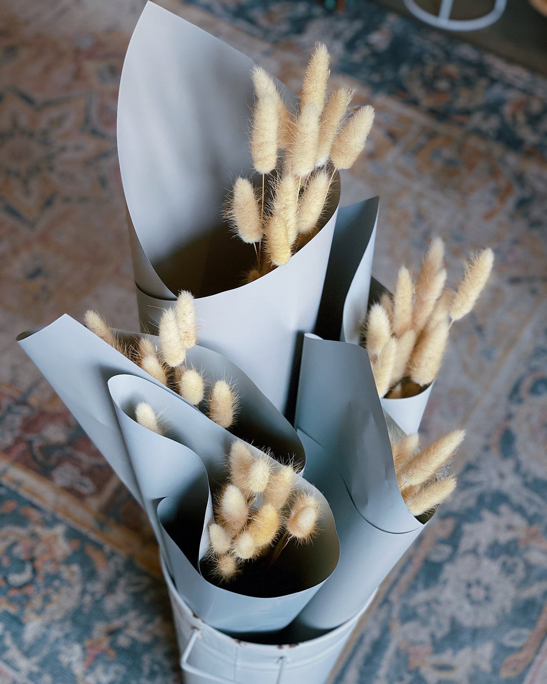 "Bunny Tails" Dried Flower Market Bunch