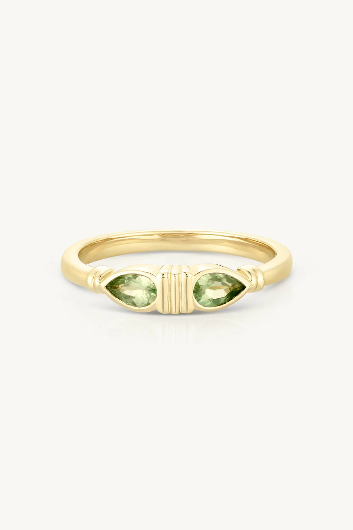 Eden Apatite Gold Ring
