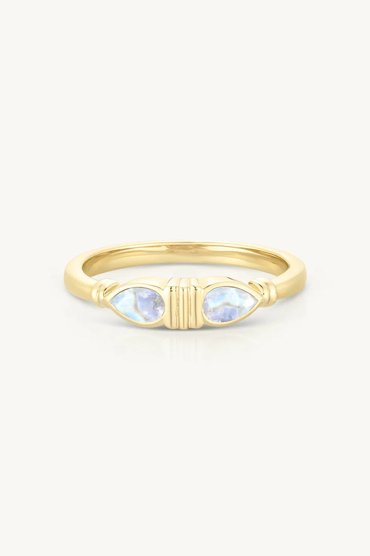 Eden Moonstone Gold Ring