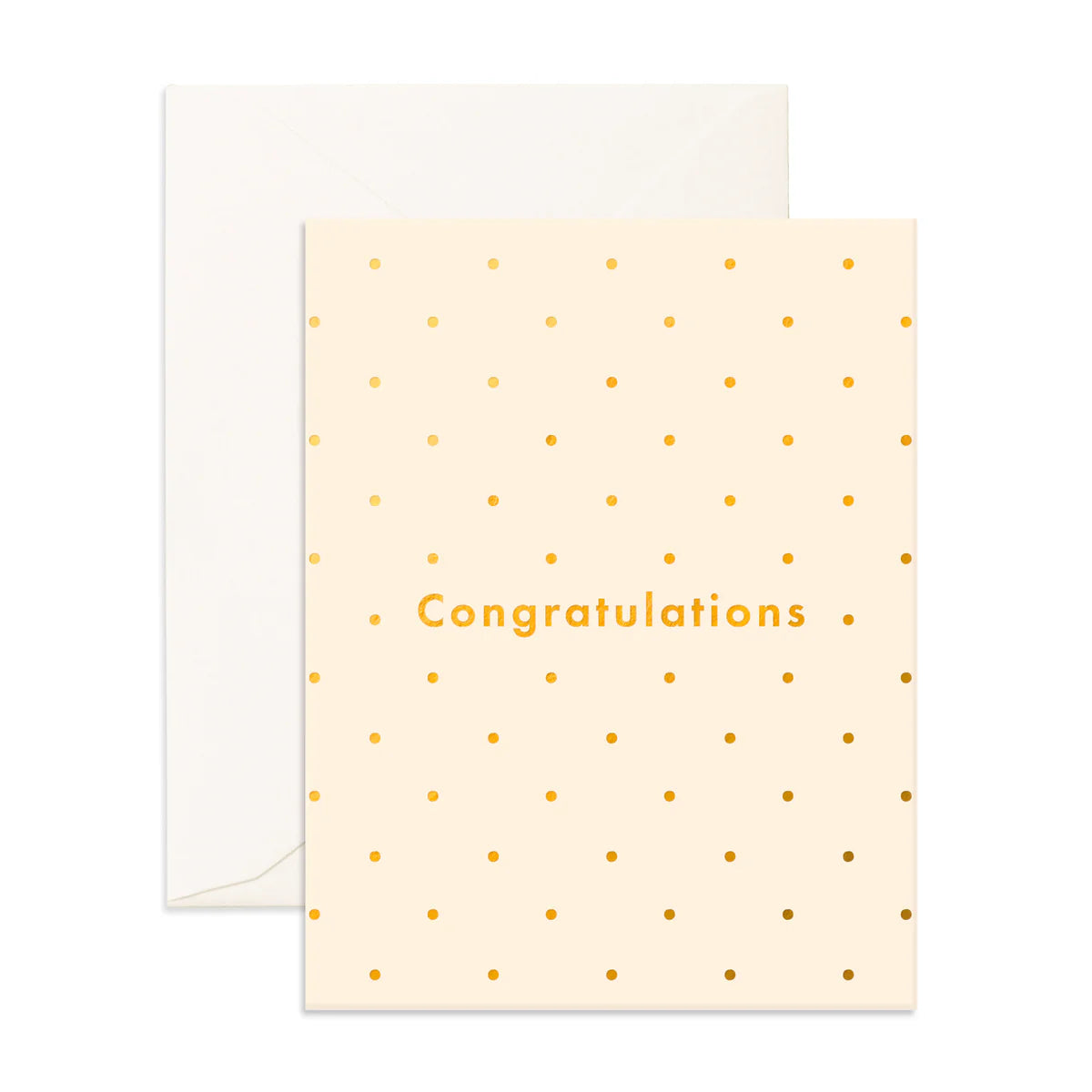 Congratulations Dots | Fox & Fallow Greeting Cards – Unveiling Poppy