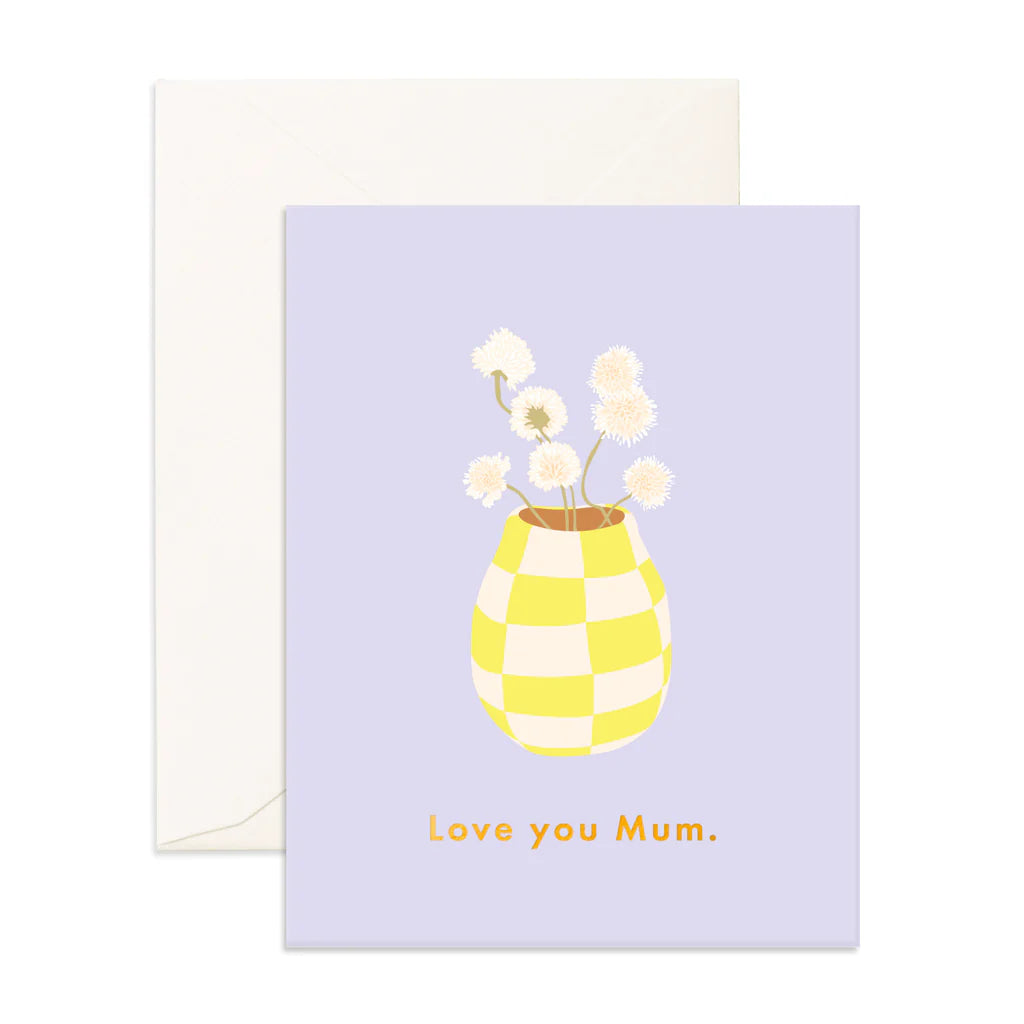 Love You Mum Vase