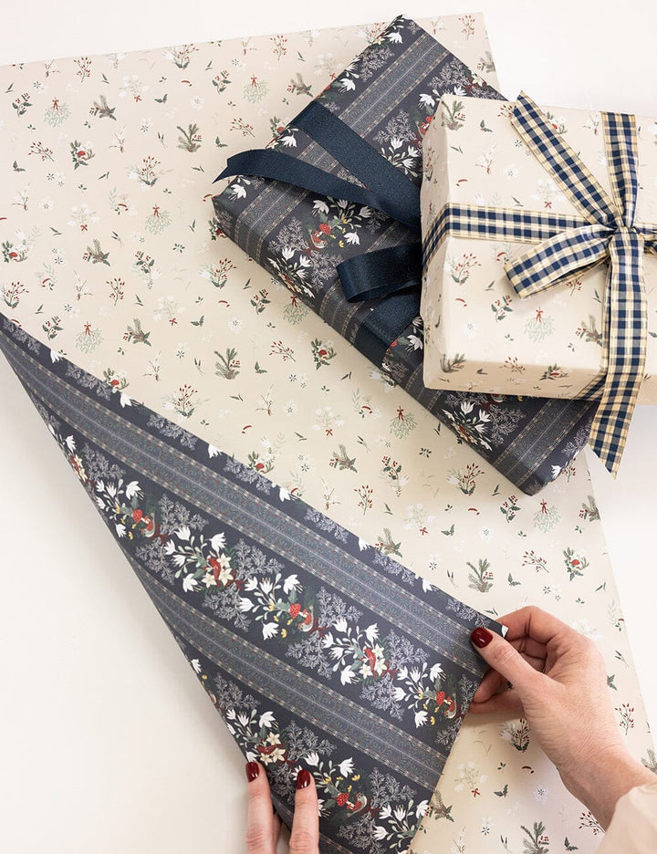 Bespoke Letterpress | Christmas Gift Wrap Sheets