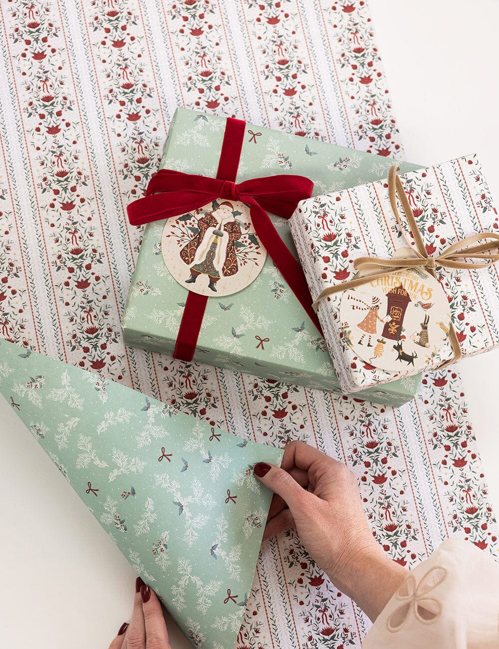 Bespoke Letterpress | Christmas Gift Wrap Sheets