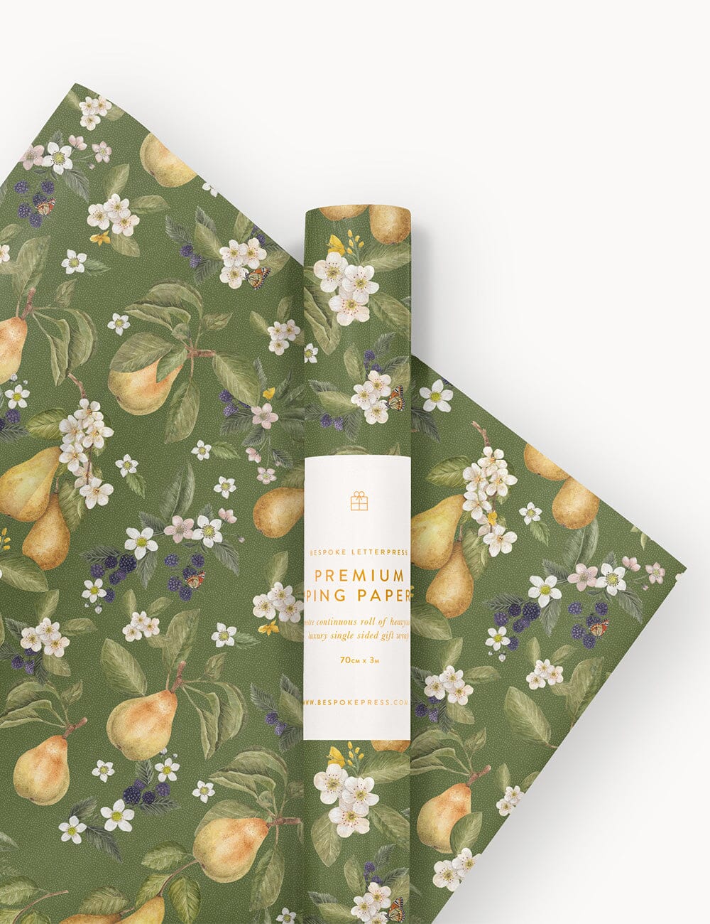 Bespoke Letterpress | Gift Wrap Rolls