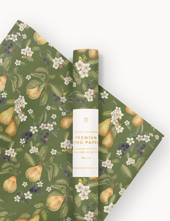 Bespoke Letterpress | Gift Wrap Rolls