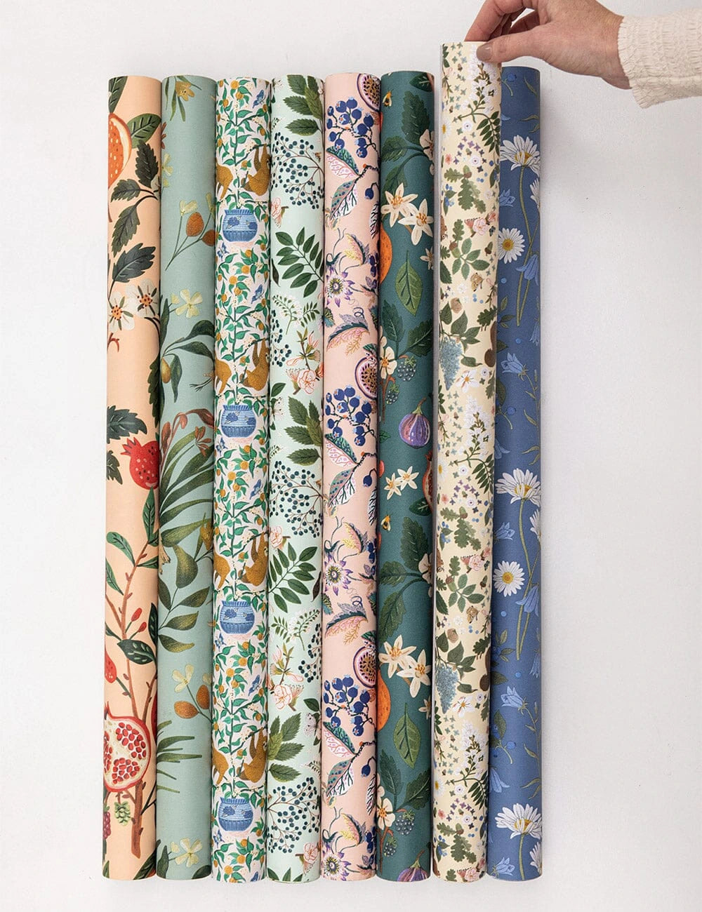 Gifts Rool Bespoke Letterpress | Gift Wrap Rolls – Unveiling Poppy