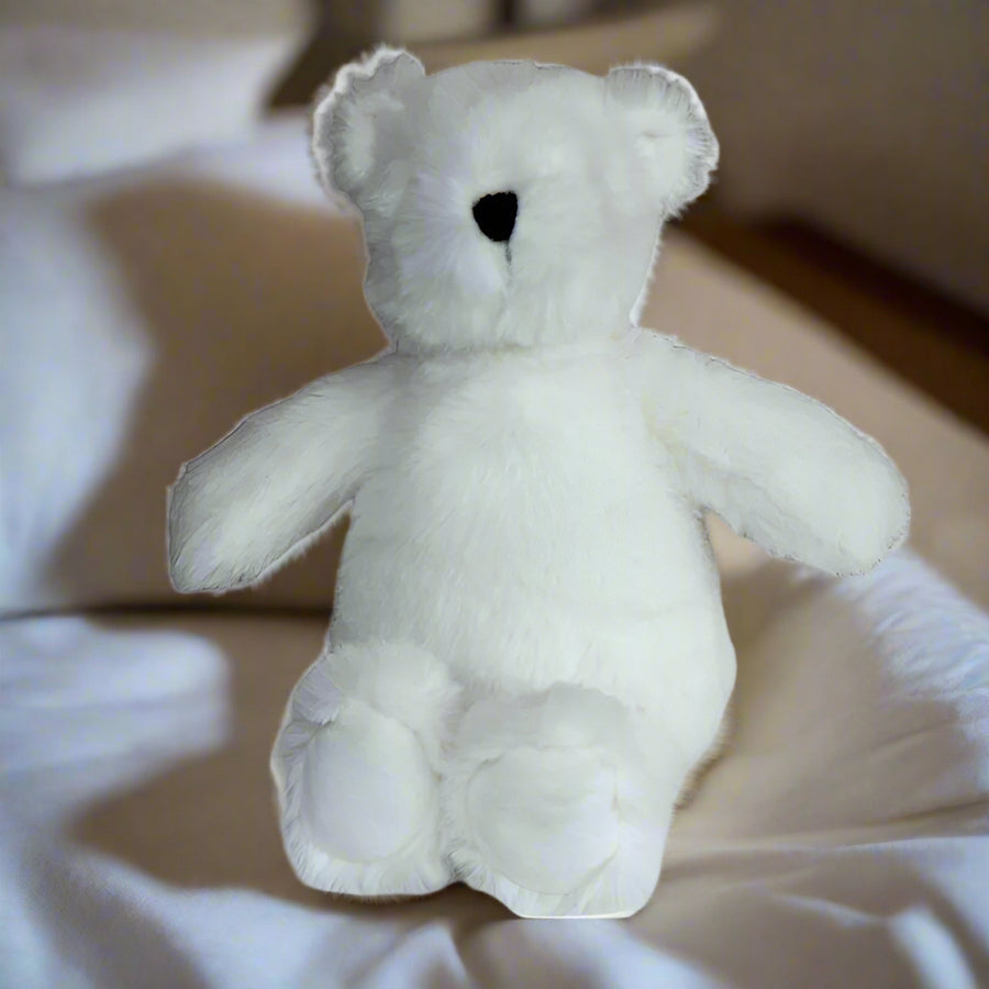 Plush Soft Toys Littlefoot Bear Warm WHite Unveiling Poppy