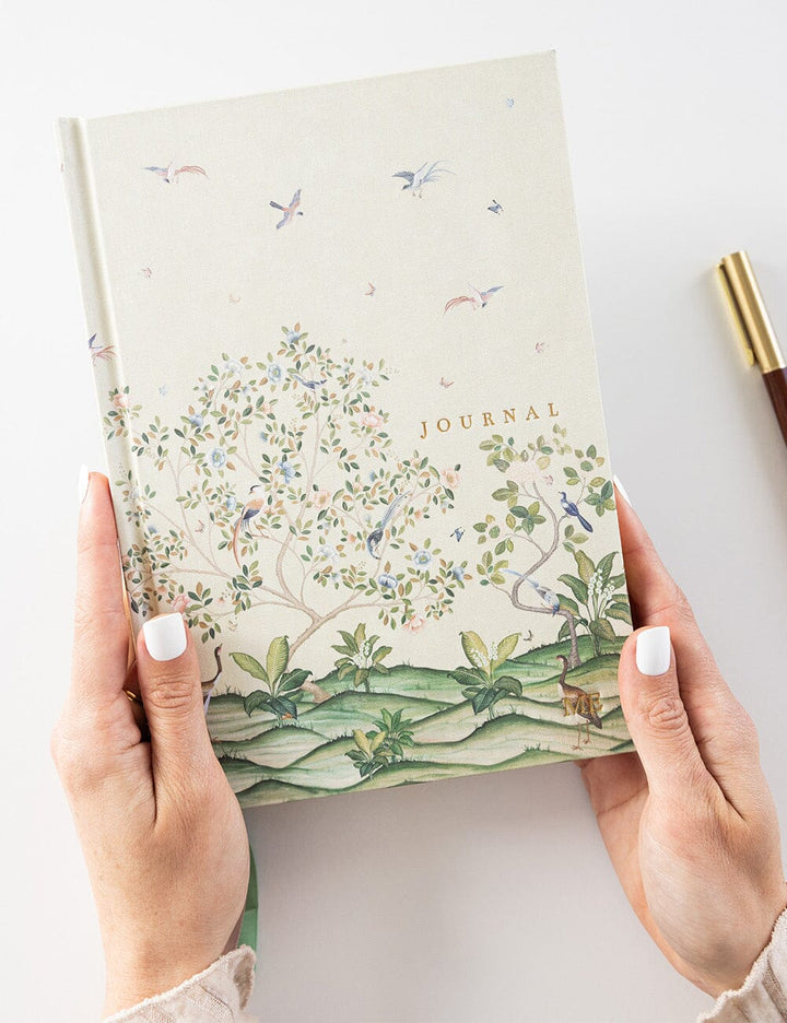 Linen Bound Journal: Spring Landscape