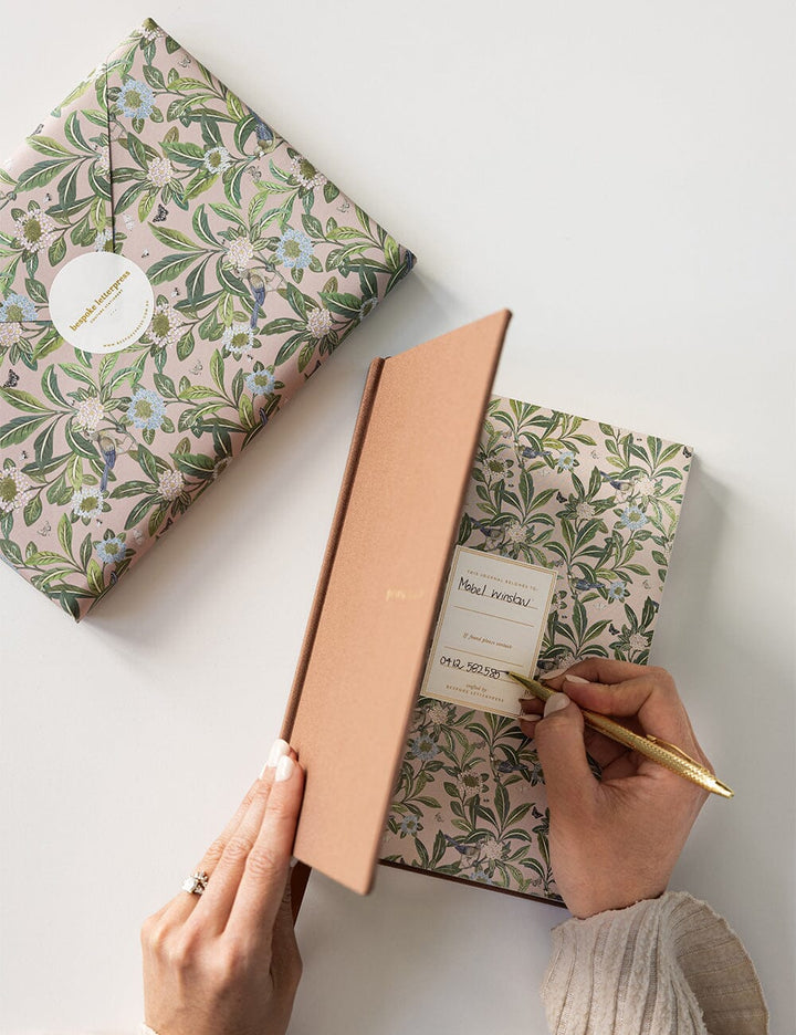 Linen Bound Journal: Mocha