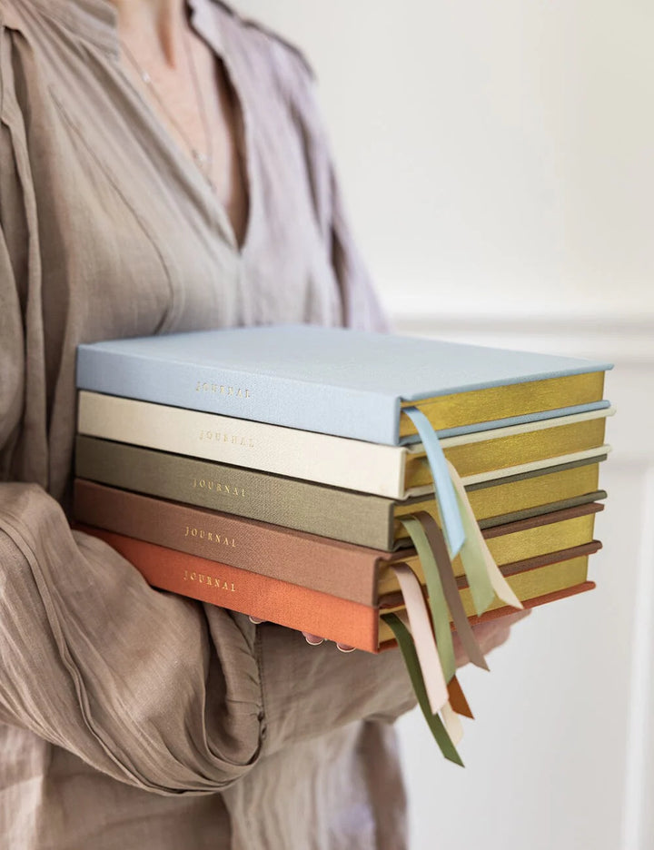 Linen Bound Journal: Spring Landscape