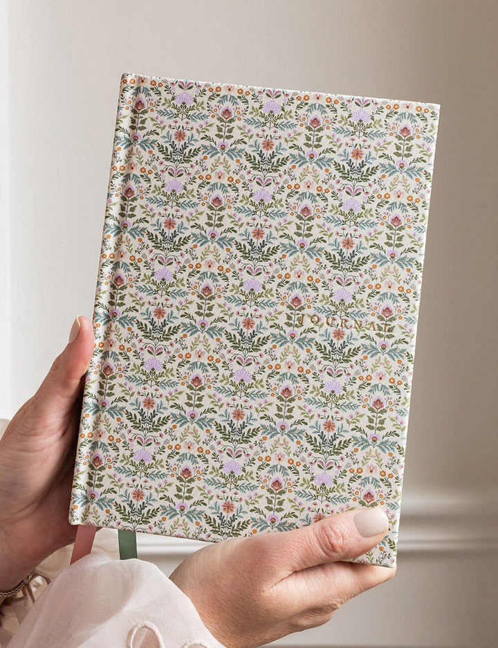 Linen Bound Journal: Bramblefloss