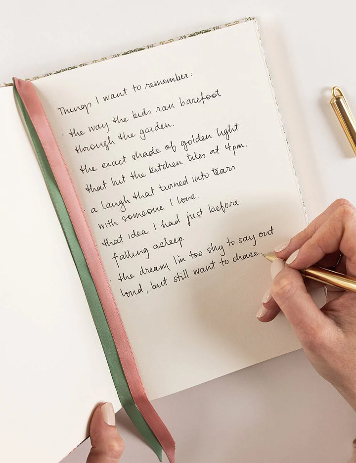 Linen Bound Journal: Bramblefloss