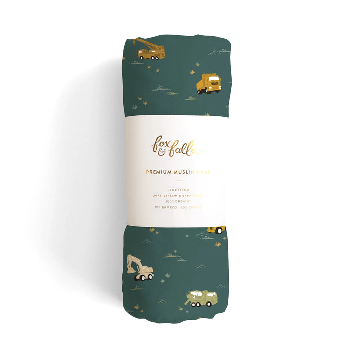 Organic Muslin Wrap Baby Swaddle