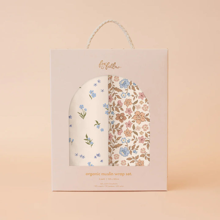 Organic Muslin Wrap Set
