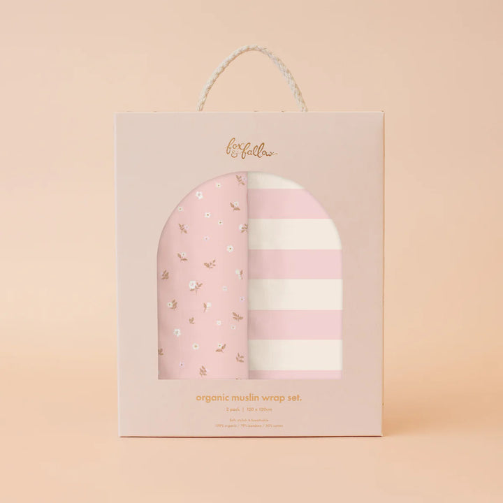 Organic Muslin Wrap Set