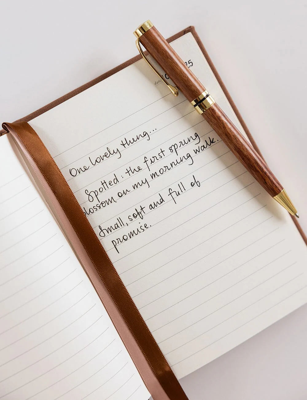 Linen Bound Pocket Journal: Mocha