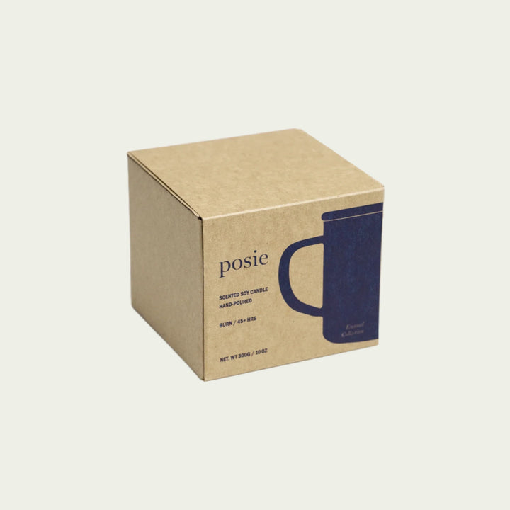 Enamel Mug Soy Candle