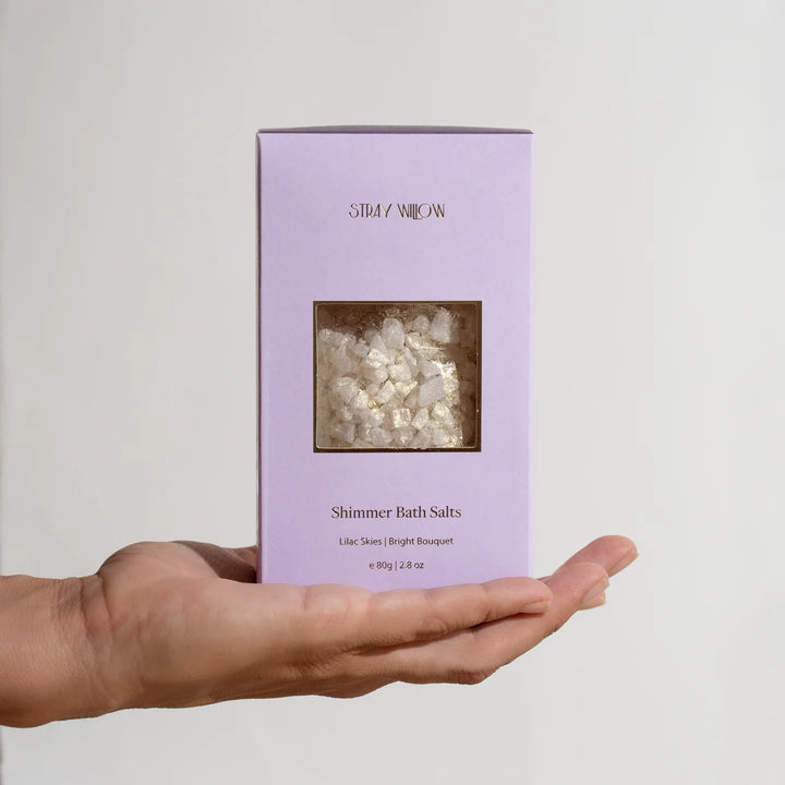 Shimmer Bath Salts - Lilac Skies