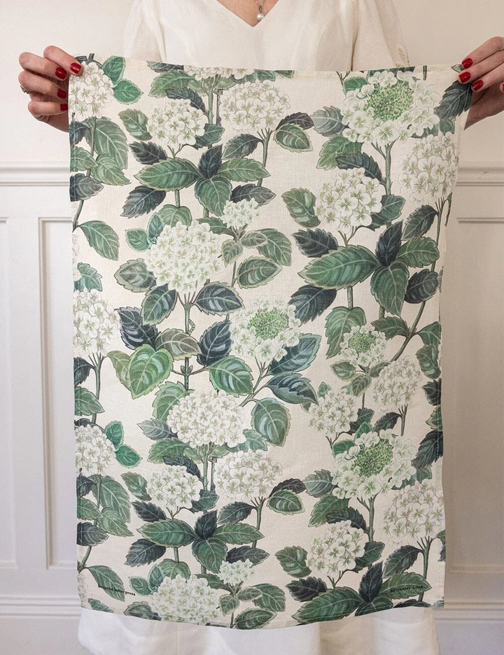 Hydrangea Tea Towel