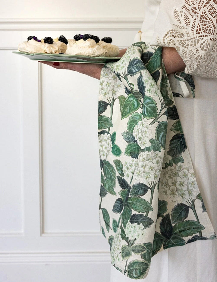 Hydrangea Tea Towel