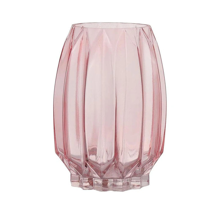 Vintage Glass Vase: Rosewater