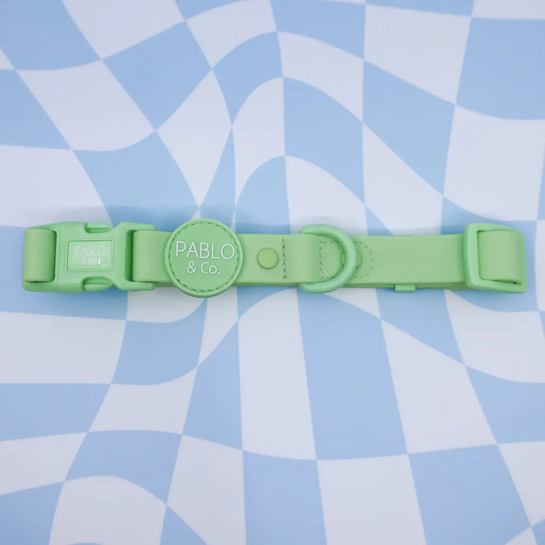 Waterproof Collar: Lime