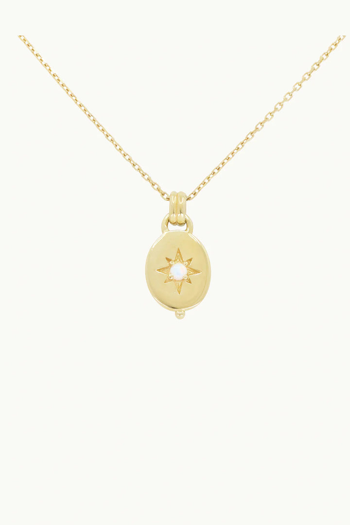 Alina Opal Gold Necklace