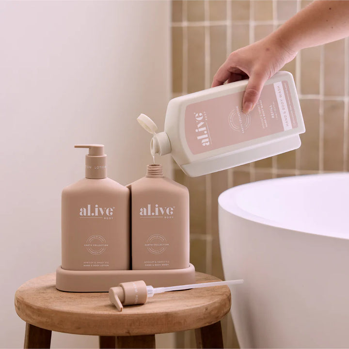 Wash Refill - apricot & sweet fig
