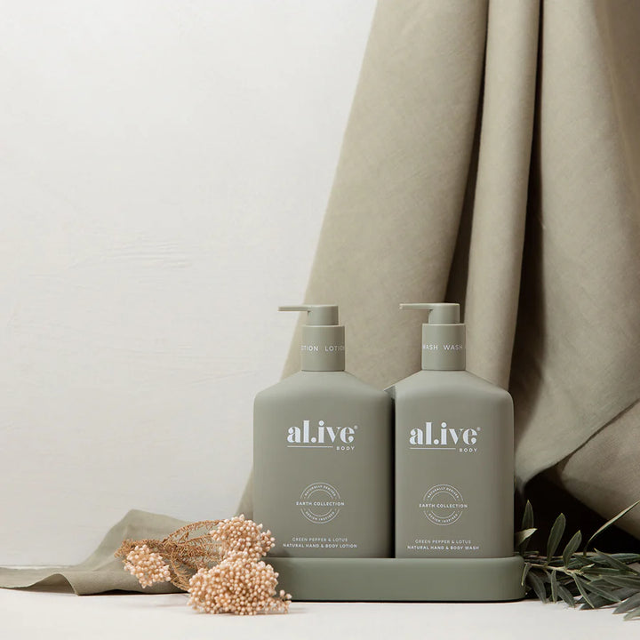 Wash & Lotion Duo - Green Pepper & Lotus