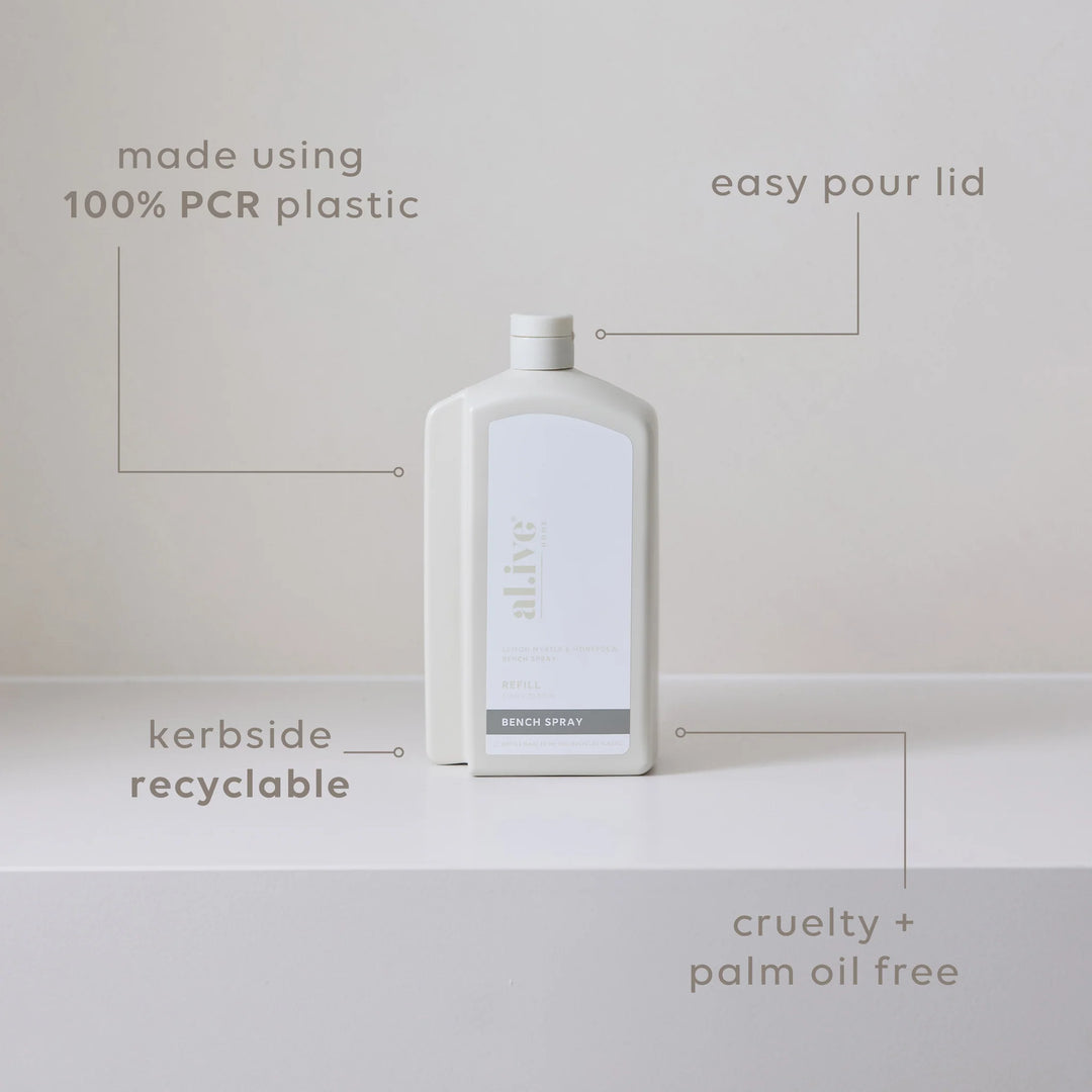 Bench Spray Refill - Lemon Myrtle & Honeydew