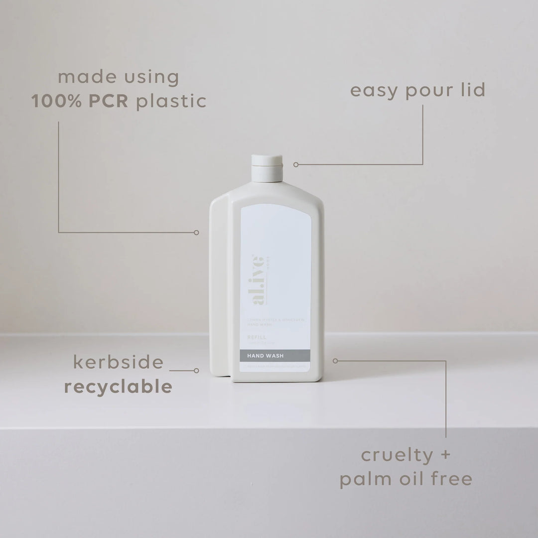 Hand Wash Refill - Lemon Myrtle & Honeydew