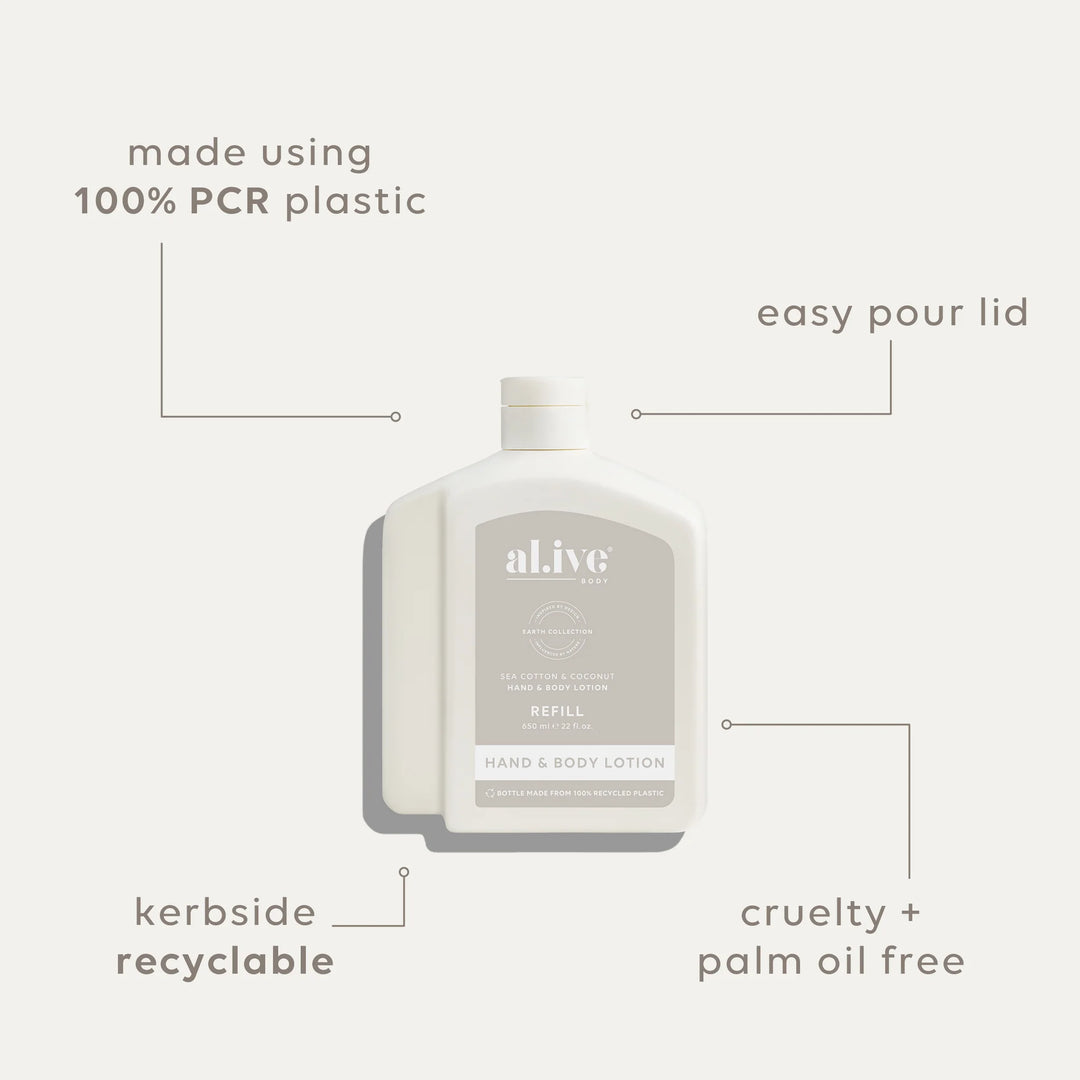 Lotion Refill - Sea Cotton & Coconut