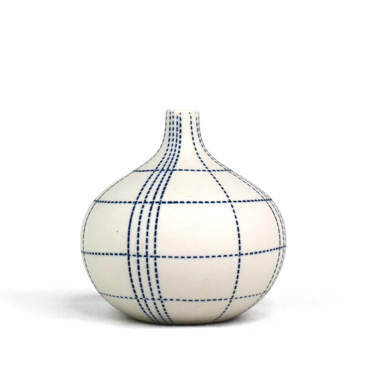 Argo Vase Plaid (Medium)